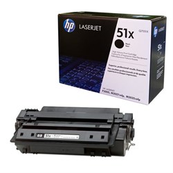 Картридж лазерный HP 51X (Q7551X) - фото 4589